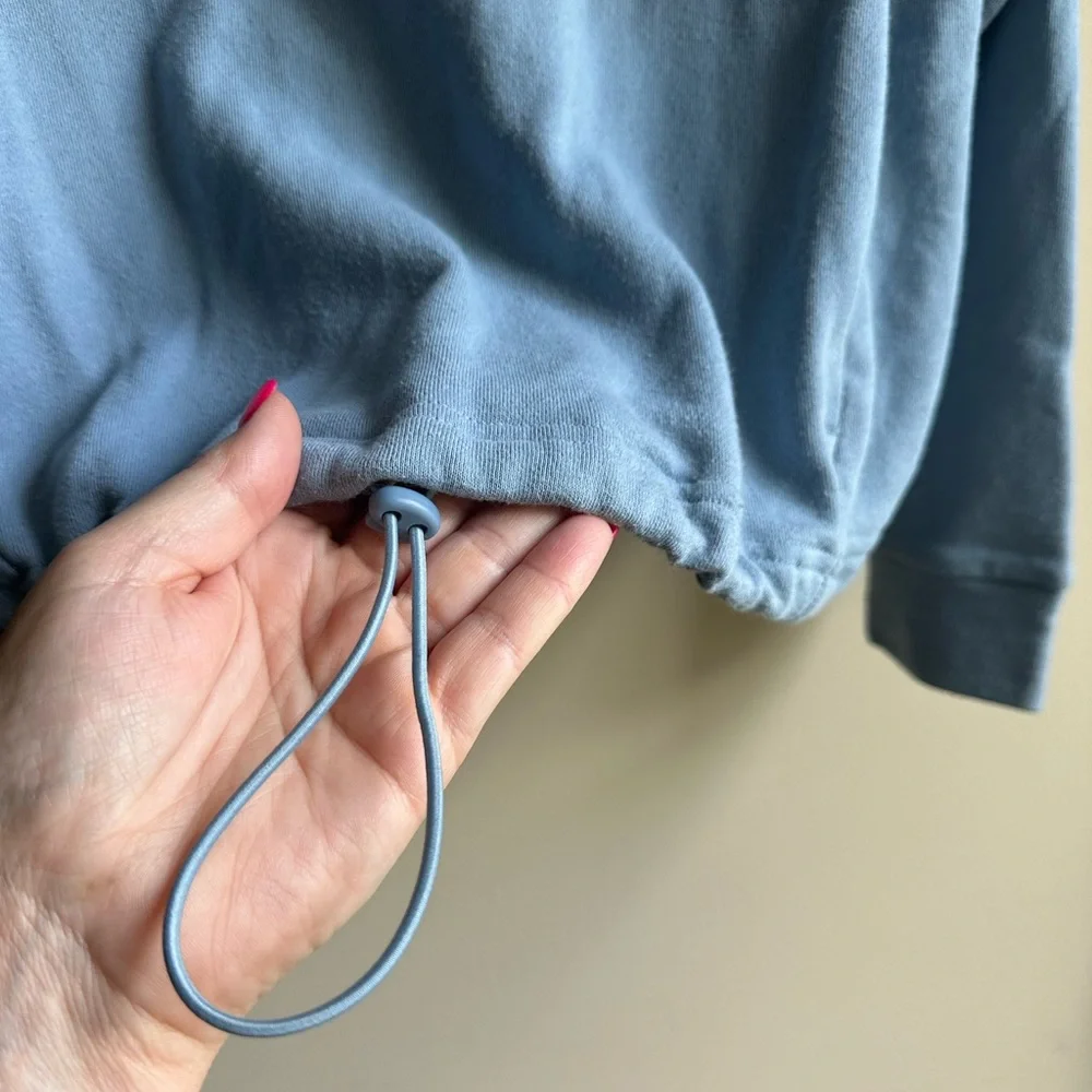 Fabletics Sky Blue Knit Top - Picture 2 of 5